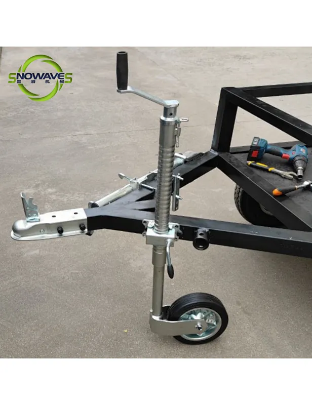 folding trailer jack